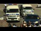 Pope Francis arrives at Yangon airport, heading to Bangladesh