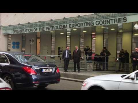 Exterior of OPEC venue in Vienna ahead of meeting Thursday