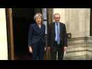 Theresa May casts vote for local election