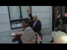 Bill Cosby leaves court after being found guilty