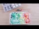 Cool Whip Marbled Eggs