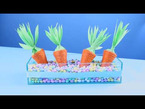 Twine Carrot Candy Holders