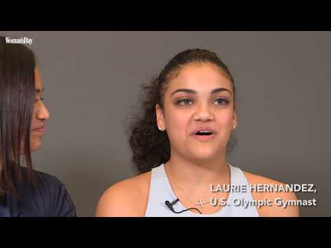 Laurie Hernandez Talks About Being Grateful For Her Mother