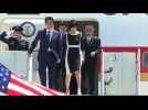 Japanese PM Shinzo Abe arrives in Florida