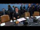 Top of meeting between NATO foreign ministers in Brussels