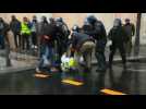 "Yellow vests": Arrests, water cannons on the Champs-Elysees