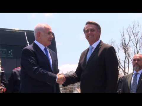 Netanyahu meets Bolsonaro in Rio de Janeiro