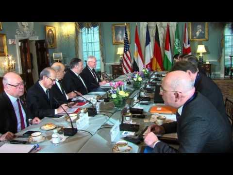 Pompeo hosts Syria small group meeting at State Department