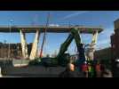 Genoa starts demolishing disaster bridge six months on