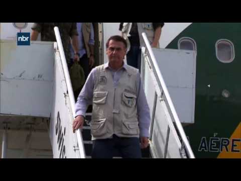 Brazil: Bolsonaro arrives at the area of the dam collapse