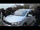 NVA party leader Wever arrives to meet Belgian King Philippe