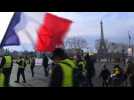 'Yellow Vest' protesters in Paris march to Invalides