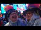 Annual New Year's Eve ball drop on Times Square
