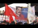 Government supporters gather in Caracas for pro-Maduro rally