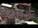 Opposition protesters gather in Caracas to back Guaido