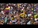 Opposition leader Guaido arrives at Caracas protests (5)