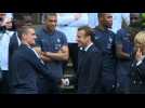 Football: Macron meets Team France ahead of World Cup