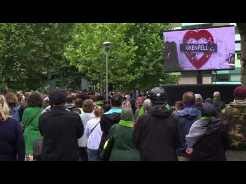 Community gathers to mark Grenfell anniversary
