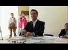 Mexico's outgoing president Enrique Pena Nieto casts ballot