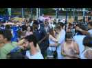 World Cup: Parisians celebrate France's second goal