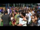 World Cup: Parisian fans react to France's first goal
