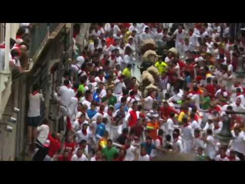 Spain's San Fermin bull running festival kicks off in Pamplona