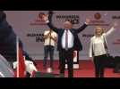 Turkey's main opposition candidate Ince holds his final rally