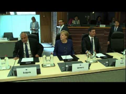 EU leaders meet in Brussels for crisis talks on migration