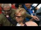 Poland's Supreme Court chief defies retirement law comes to work