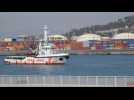 'Open Arms' ship arrives in Barcelona with 60 migrants on board