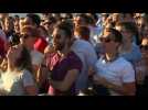 Fans watch Colombia and England World Cup match in London