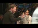 London: Prince Harry and fiancee Meghan visit a charity radio