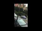 Amateur footage from scene of of Italy shootings