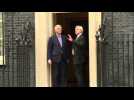 EU negotiator Michel Barnier arrives at 10 Downing Street
