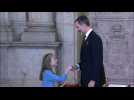 Spain's king celebrates 50th birthday amid Catalan crisis