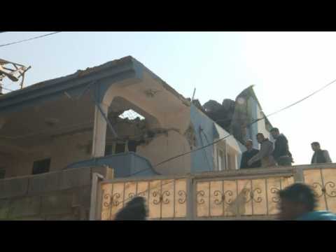 Rockets from Syria destroy homes in Turkish border town