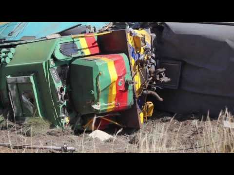 14 dead, 180 injured as South Africa train ploughs into truck