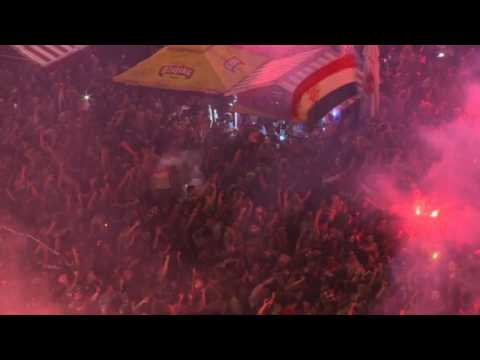 World Cup: Croatia fans celebrate reaching final for first time