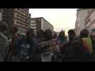 Zimbabwean opposition supporters celebrate as MDC claim victory