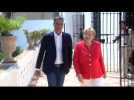 German Chancellor Angela Merkel visits Spanish PM Pedro Sanchez