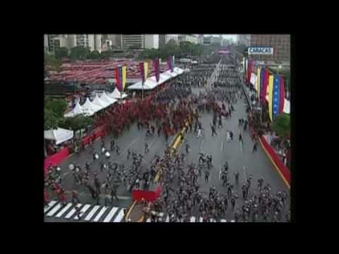 Footage shows moment of explosion during Maduro's speech