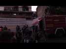 Police patrol explosion site after bang interrupts Maduro speech