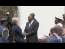 British PM Theresa May on official visit to Kenya