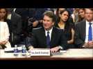 Supreme Court nominee Kavanaugh arrives for Senate hearing