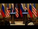 Trump notes Putin's 'powerful' denial of vote meddling