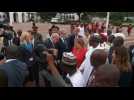 Angela Merkel meets Nigerian President in Abuja
