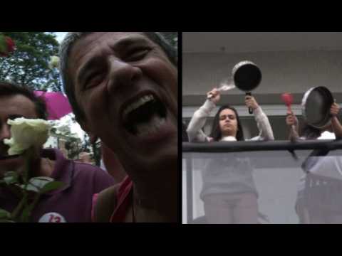 Haddad supporters and opponents protest in Sao Paulo