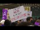 Protest in Paris against sexist and sexual violence