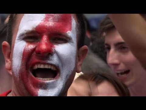 Fans arrive at stadium ahead of River Plate-Boca Juniors match