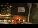 Tributes placed at scene of Strasbourg Christmas market attack